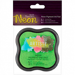 Подушечка пигментная Neon, цвет зелёный (DoCrafts)