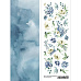 Лист с картинками 10х30 см "Океания. Цветы" (ScrapMania)