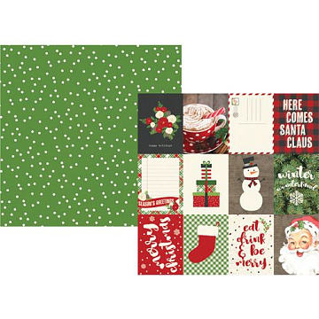 Бумага "Very merry. Journaling" (Simple Stories)
