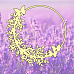 Украшение из чипборда "Вереск 3" (Muscari)