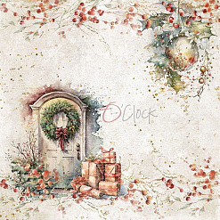 Набор бумаги 30х30 см "Christmas treasure", 6 листов (CraftO'clock)