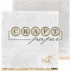 Бумага "Зимний ангел. Волшебный сон" (CraftPaper)