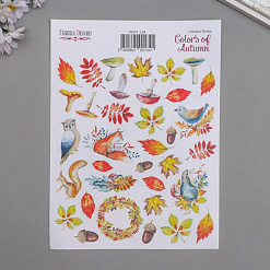 Наклейки 16х21,5 см "Colors of Autumn" (Фабрика Декору)