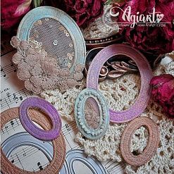 Нож "Сет овальных рамок 2", 7х5,6 см (AgiArt)