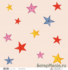 Бумага "Звезды" (Rayher)
