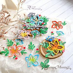 Нож "Соловьиные сказки. Цветы-колдуны", 5,1х6 см (ScrapMania)