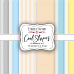 Набор бумаги 15х15 см "Cool Stripes", 10 листов (Фабрика Декору)