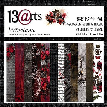 Набор 15х15 см "Victoriana", 24 листа (13Arts)