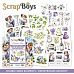 Набор бумаги 15х15 см "Lavander love. Для вырезания", 24 листа (ScrapBoys)