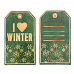 Набор ярлычков "I love winter" (АртУзор)