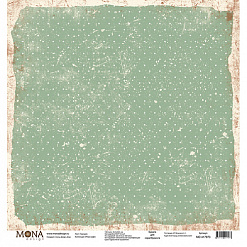 Бумага "Ретро кафе. Горошек" (MonaDesign)