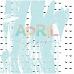 Набор бумаги 30х30 см "Мегаполис", 13 листов (April Paper)