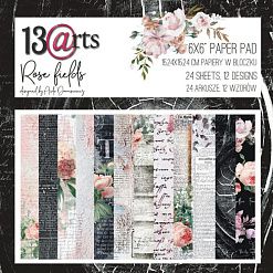 Набор 15х15 см "Rose fields", 24 листа (13Arts)