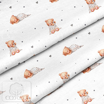 Отрез ткани 79х50 см "Плюшевые сны" (Cotton)