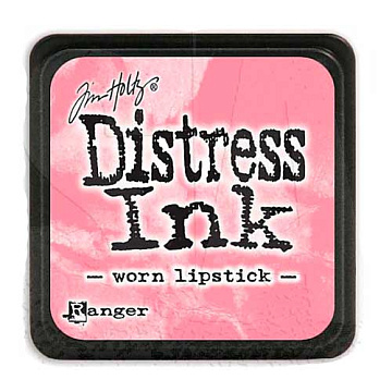 Штемпельная подушечка мини Distress Ink "Worn Lipstick" (Ranger)