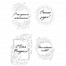 Набор карточек "Shabby garden", на русском (Фабрика Декору)