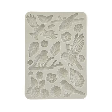 Молд 15х21 см "Forest. Птицы" (Stamperia)