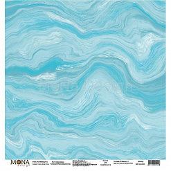 Бумага "Маленькая русалочка. Голубая лагуна" (MonaDesign)