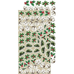 Набор бумаги 30х15 см "Christmas treasure. Для вырезания. Цветы", 12 листов (CraftO'clock)