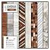 Набор бумаги 15х15 см "Elements Wood", 36 листов (DoCrafts)