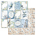 Набор бумаги 30,5х30,5 см "Океания", 12 листов (ScrapMania)
