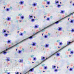 Отрез ткани 39х50 см "Акварельные цветы. Фиолетовые" (Cotton)
