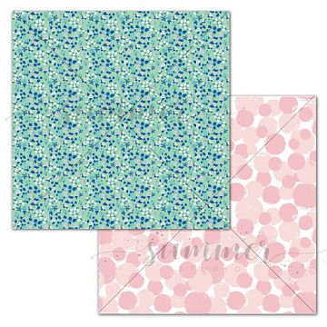Бумага "You go, girls. Cotton flower's" (Summer Studio)