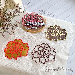 Нож "Пион 2", 5,5х5 см (ScrapMania)