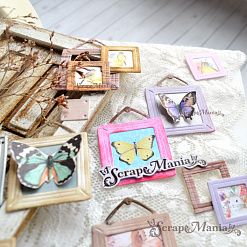 Нож "Рамочка. Картина", 3,3х4,2 см (ScrapMania)