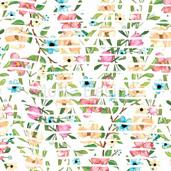 Бумага "Love is in the air. Flower strips" (MonaDesign)