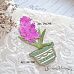 Нож "Первоцветы. Гиацинты раскрытые", 5,4х10 см (ScrapMania)