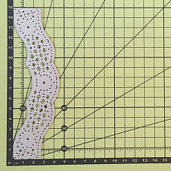 Нож "Бордюр барокко 2", 15х4,5 см (ArtScrap)