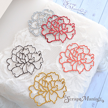 Нож "Пион", 5,5х5 см (ScrapMania)