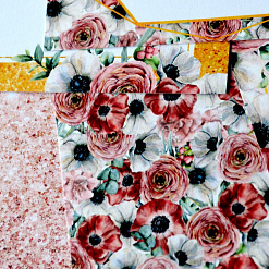 Набор карточек "Роскошный фламинго", 16 шт (ScrapMania)