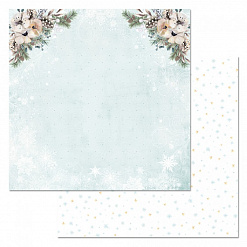 Набор бумаги 30,5х30,5 см "Этника новогодняя", 12 листов (ScrapMania)
