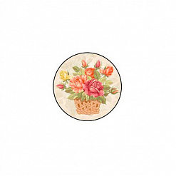 Фишка "Королева цветов. Корзина" (ScrapMania)