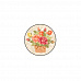 Фишка "Королева цветов. Корзина" (ScrapMania)