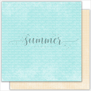 Бумага "Vanilla dreams. Words" (Summer studio)