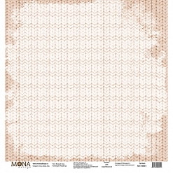 Бумага "Новый год. Вязаный плед" (MonaDesign)