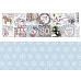 Лист с картинками 10х30 см "Новогодние гномы. Адвент с 22 по 31 декабря" (ScrapMania)
