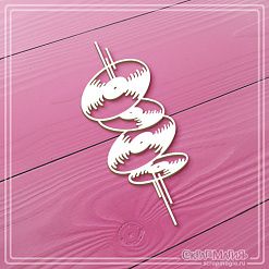 Чипборд "Винил", 3,1х7,9 см (СкрапМагия)