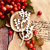 Чипборд "Полынь", 5х9 см (WoodHome)