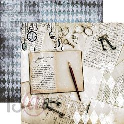 Набор 30х30 см "Back in time", 9 листов (13Arts)