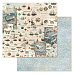 Набор бумаги 30,5х30,5 см "Тропический рай", 12 листов (ScrapMania)
