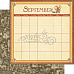 Набор бумаги 30х30 см "Children's Hour. Calendar Pad", 24 листа (Graphic 45)