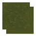 Бумага "Doubledot Flourish. Olive" (BoBunny)