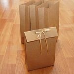 Скрапбукинг для начинающих. Фото мастер класс. Пакет подарочный за 5 минут