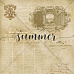 Набор бумаги 20х20 см "Vintage Library", 16 листов (Summer Studio)