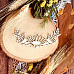 Чипборд "Отражение солнца", 9,2х4 см (WoodHome)