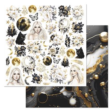 Бумага "Звездная незнакомка. Картинки" (ScrapMania)